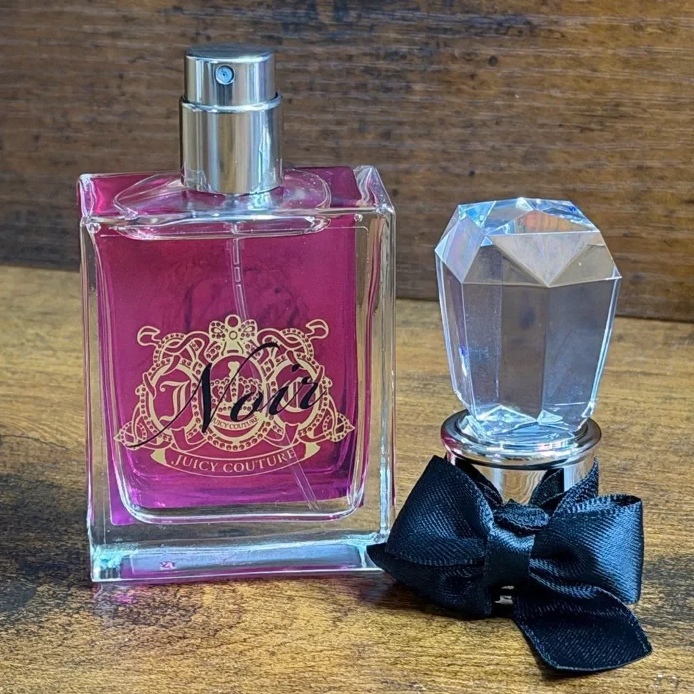 Juicy Couture Sequin Hobo Bag + Viva La Juicy Noir 30ml & Sparkling Rose Oil NWT